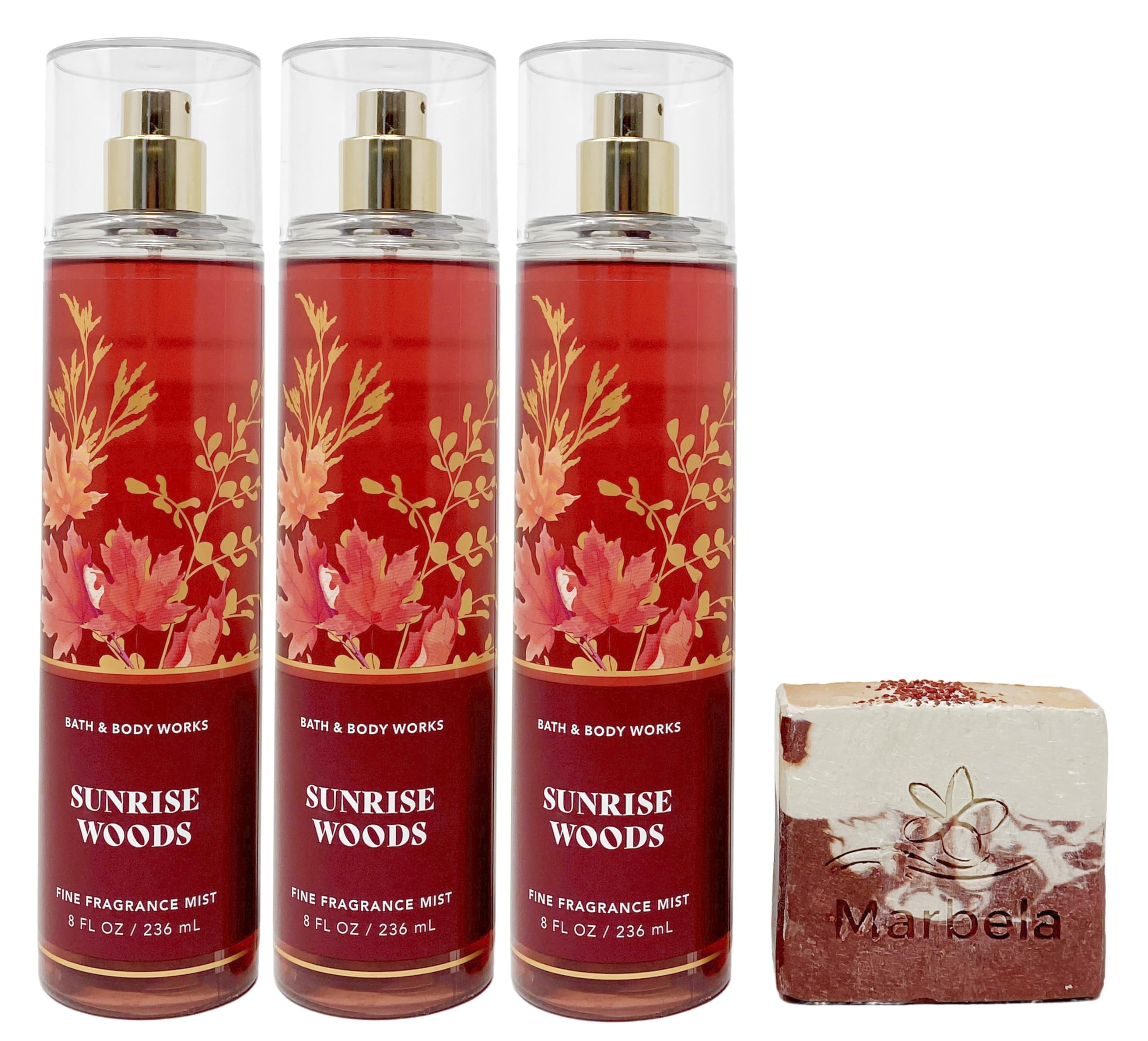 Amazon.com : Bath & Body Works Sunrise Woods - Pack of 3- Fine